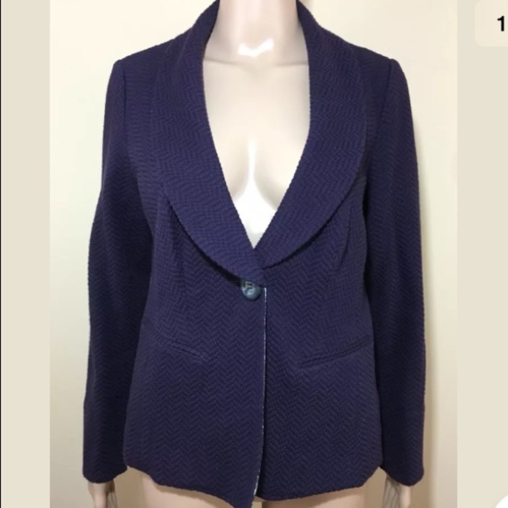 🌸 Coldwater Creek 10 Petite Textured Blazer